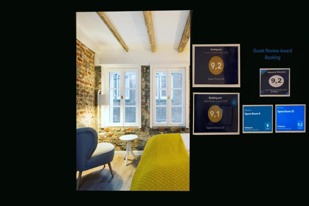Square Rooms 20 Dusseldorf Bagian luar foto